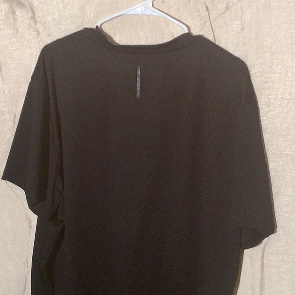 ZELOS Black Short Sleeve Tee Classic Crew Neck - Picture 3 of 4